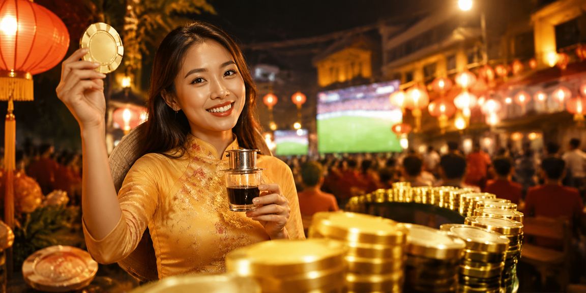 Khung cảnh cá cược casino và thưởng thức cà phê tại Huế